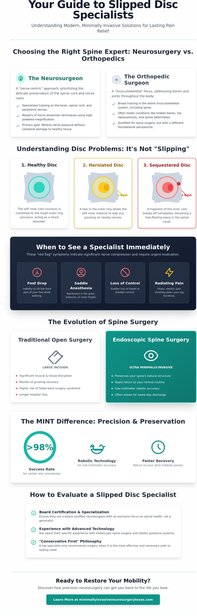 Slipped Disc Specialist in Lewisville & Plano | Relief Now