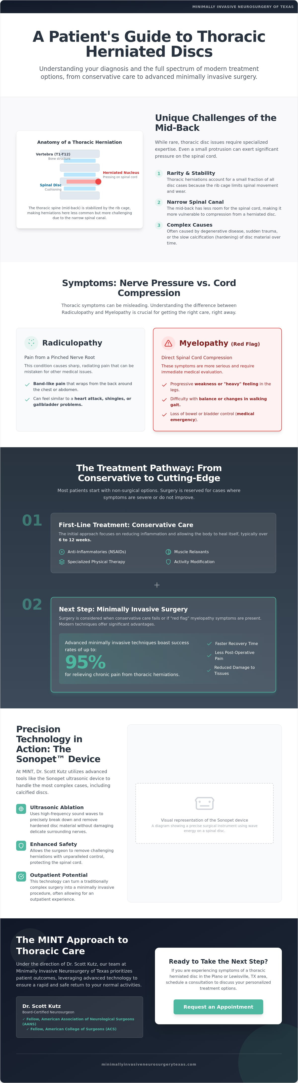 Thoracic Herniated Disc Treatment Options: A 2026 Guide to Recovery
