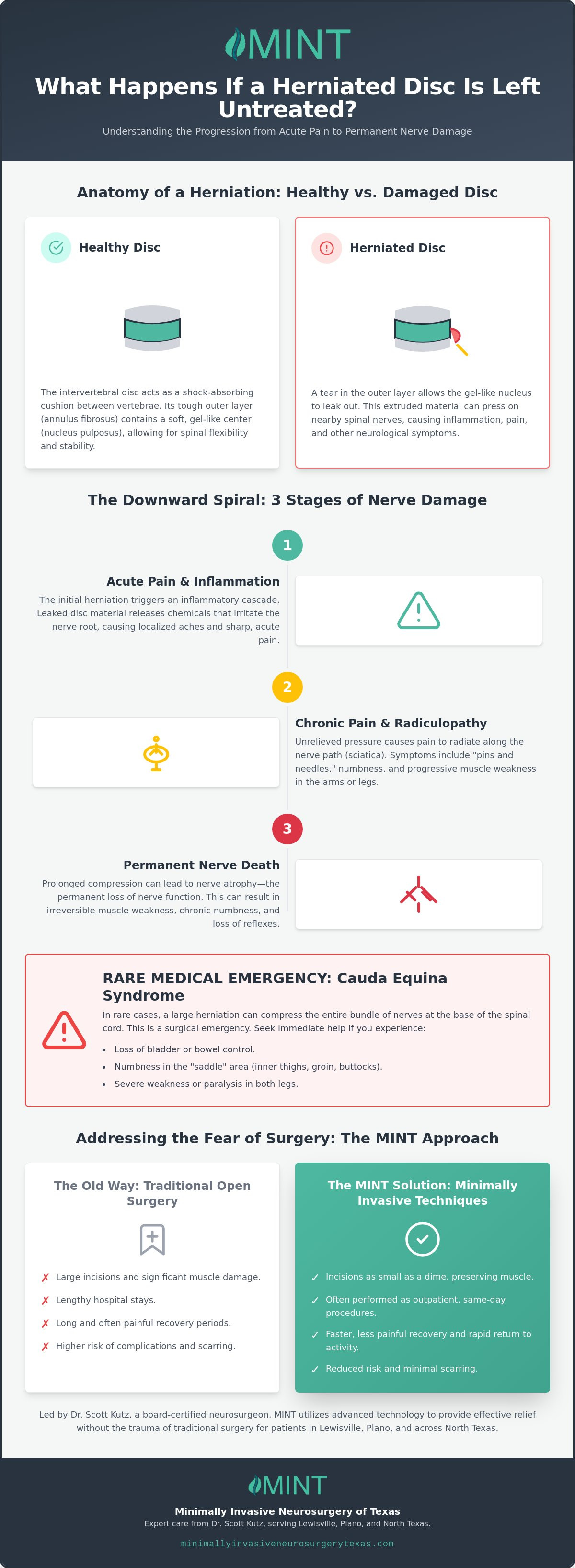 What Happens If a Herniated Disc Is Left Untreated? Risks and Recovery in 2026